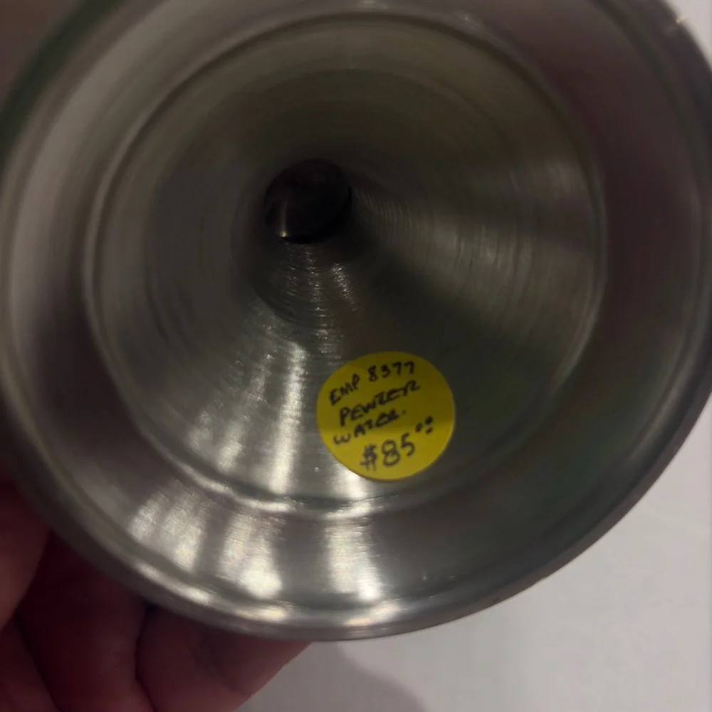 Empire Pewter Silver wine Goblet
